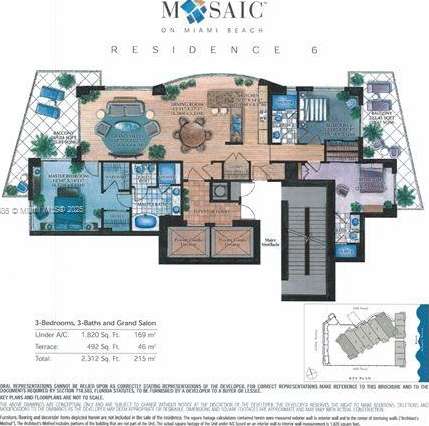 Small Image of 3801 COLLINS AVE #1806, Miami Beach Number 6