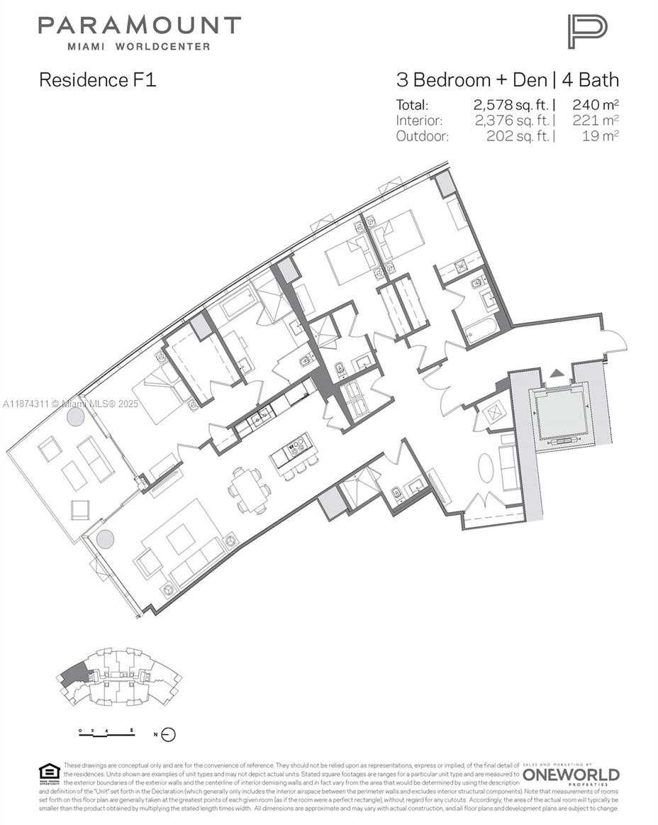 Small Image of 851 NORTH EAST 1ST AVE #3001, Miami Number 11
