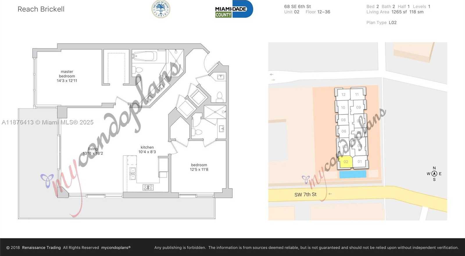 Small Image of 68 SOUTH EAST 6TH ST #2502, Miami Number 3