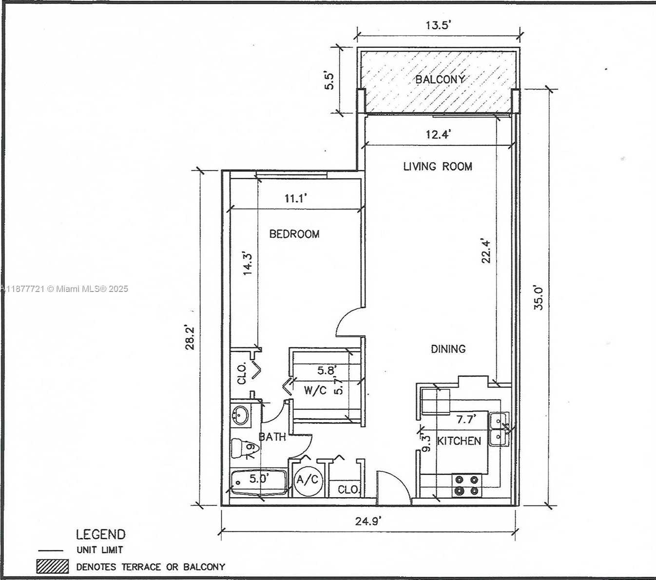 Small Image of 13120 SOUTH WEST 92ND AVE #B-PH12, Miami Number 8