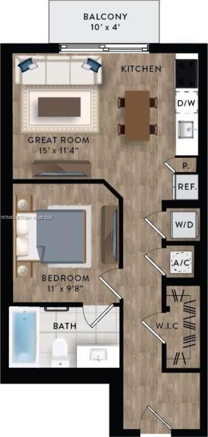 Small Image of 221 SOUTH WEST 12TH ST #1219, Miami Number 3