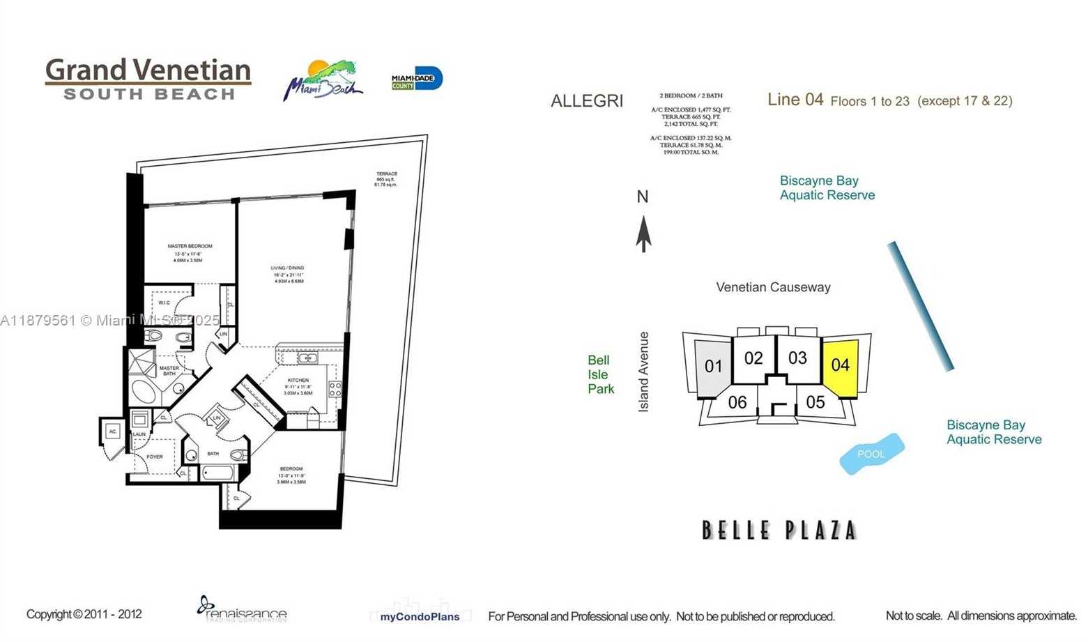 Small Image of 10 VENETIAN WAY #604, Miami Beach Number 13