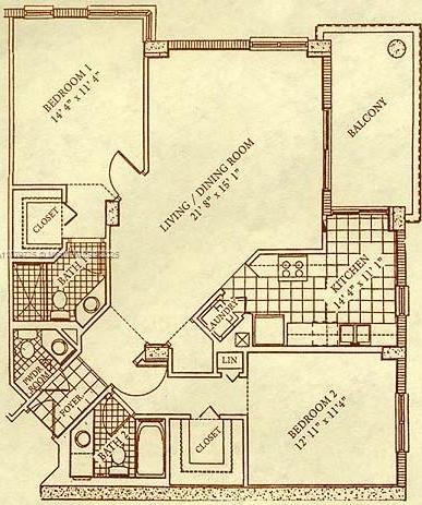 Small Image of 701 BRICKELL KEY BLVD #LPH-10, Miami Number 18