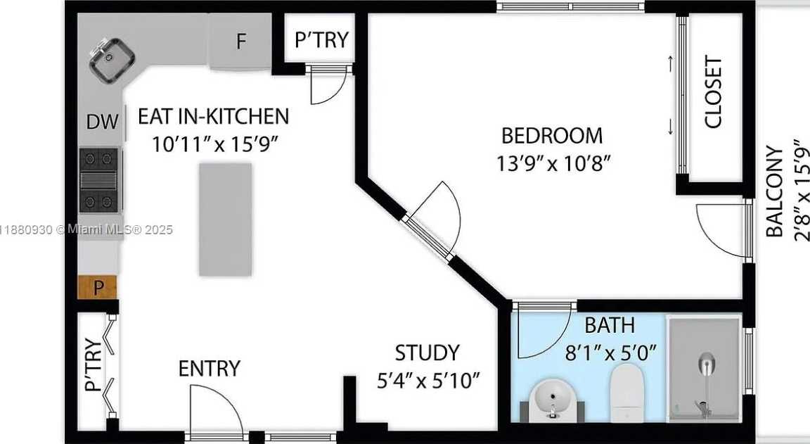 Small Image of 1340 LINCOLN RD #209, Miami Beach Number 4