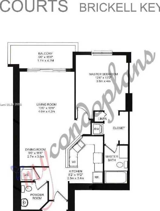 Small Image of 801 BRICKELL KEY BLVD #2707, Miami Number 21