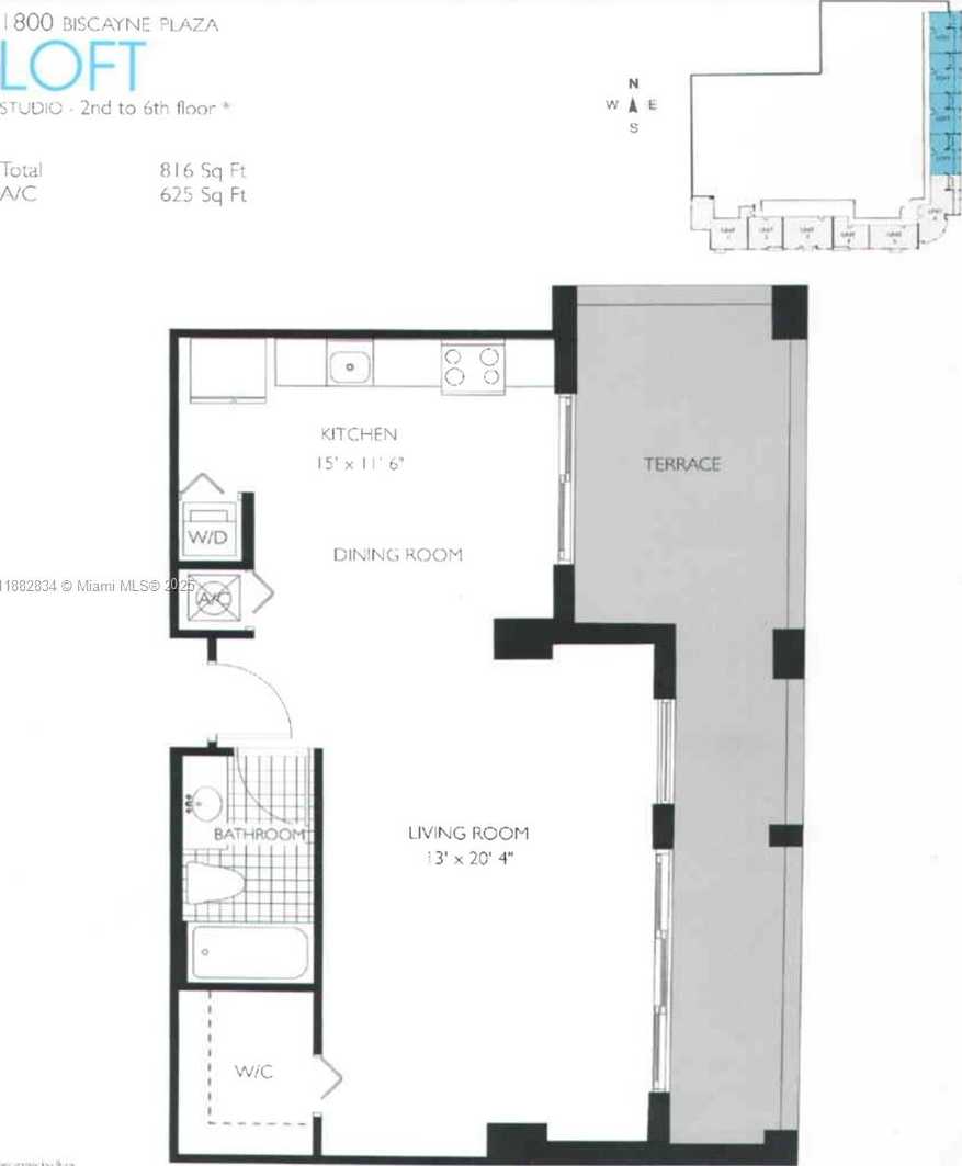 Small Image of 275 NORTH EAST 18TH ST #507, Miami Number 15