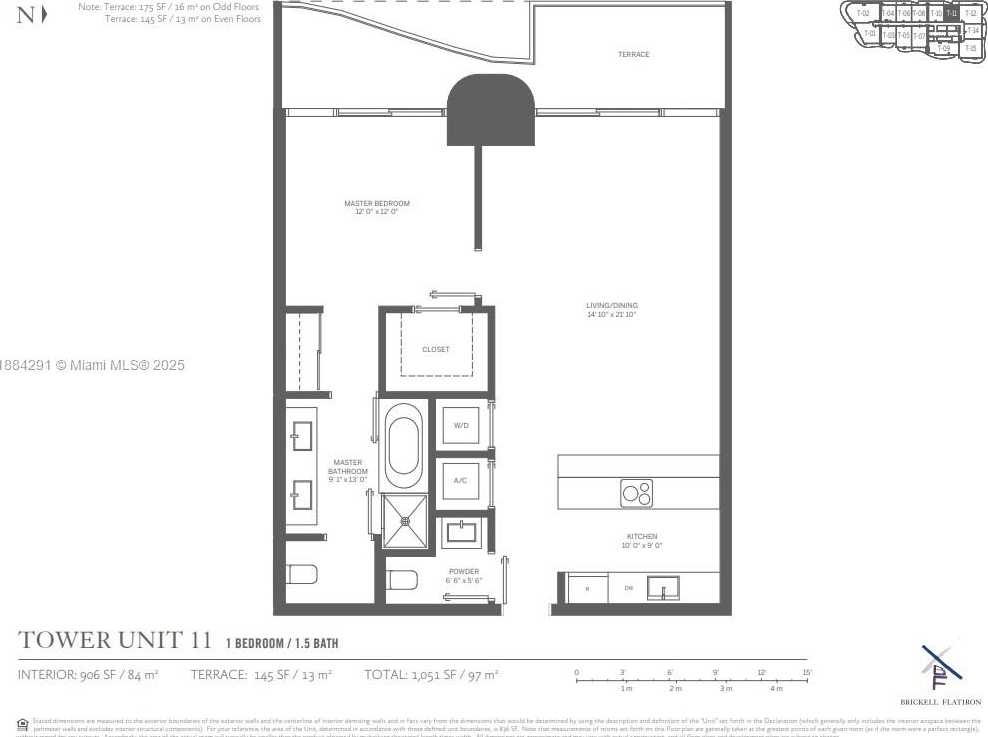 Small Image of 1000 BRICKELL PLZ #1811, Miami Number 13