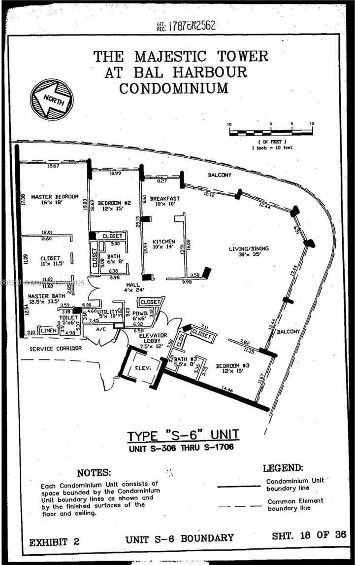 Small Image of 9601 COLLINS AVE #1206, Bal Harbour Number 15