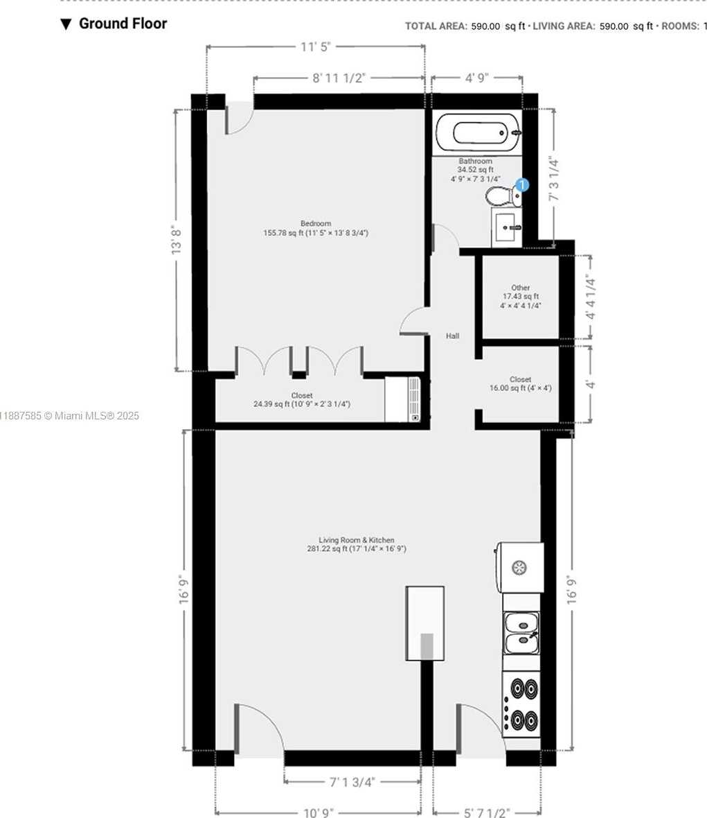 Small Image of 525 MERIDIAN AVE #203, Miami Beach Number 16