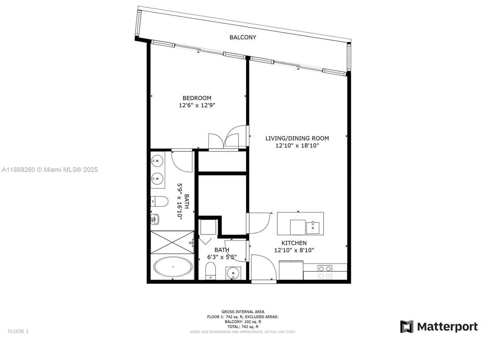 Small Image of 888 BISCAYNE BLVD #4002, Miami Number 21
