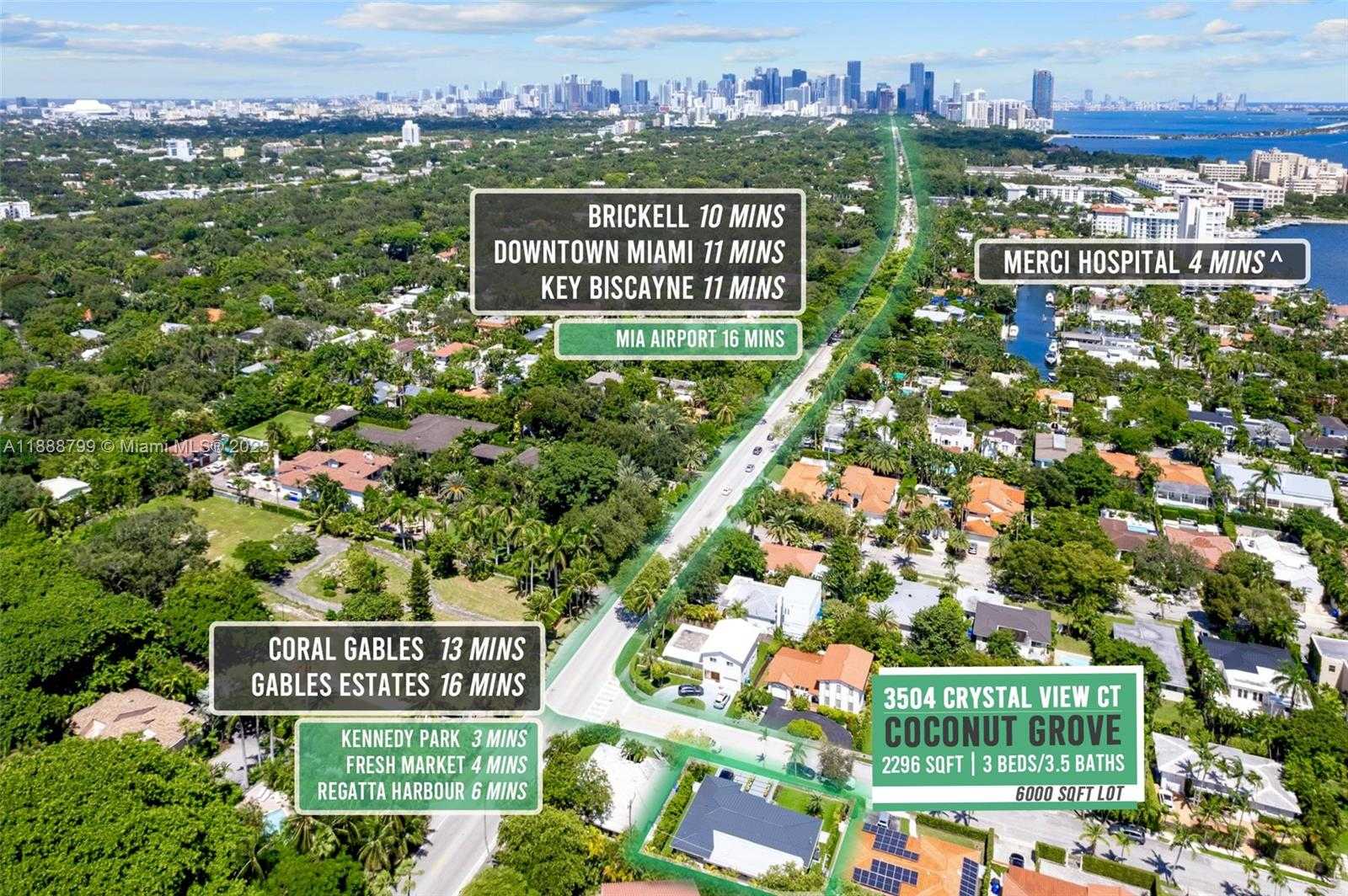 Small Image of 3504 CRYSTAL VIEW CT, Miami Number 15