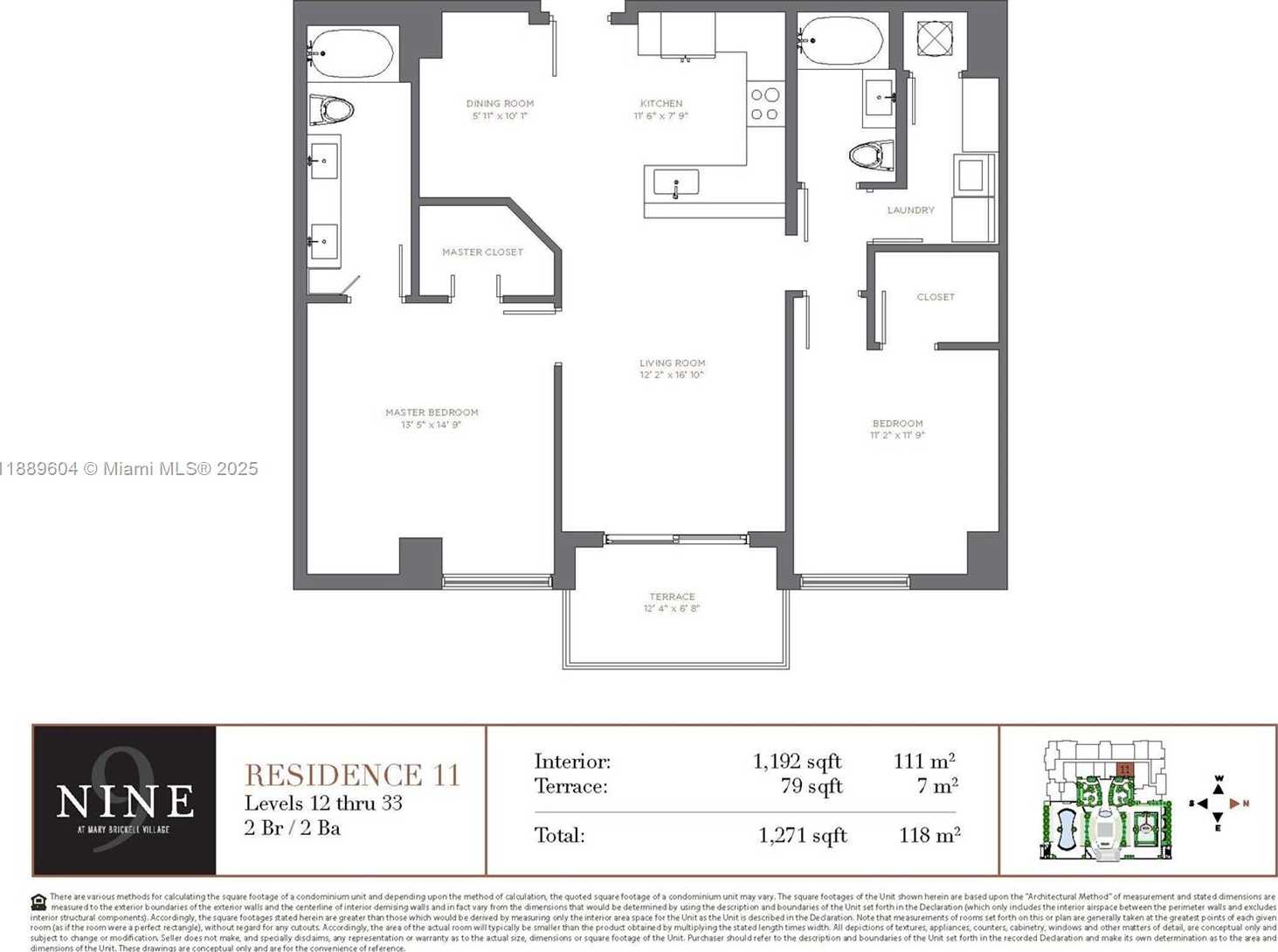 Small Image of 999 SOUTH WEST 1ST AVE #2011, Miami Number 30