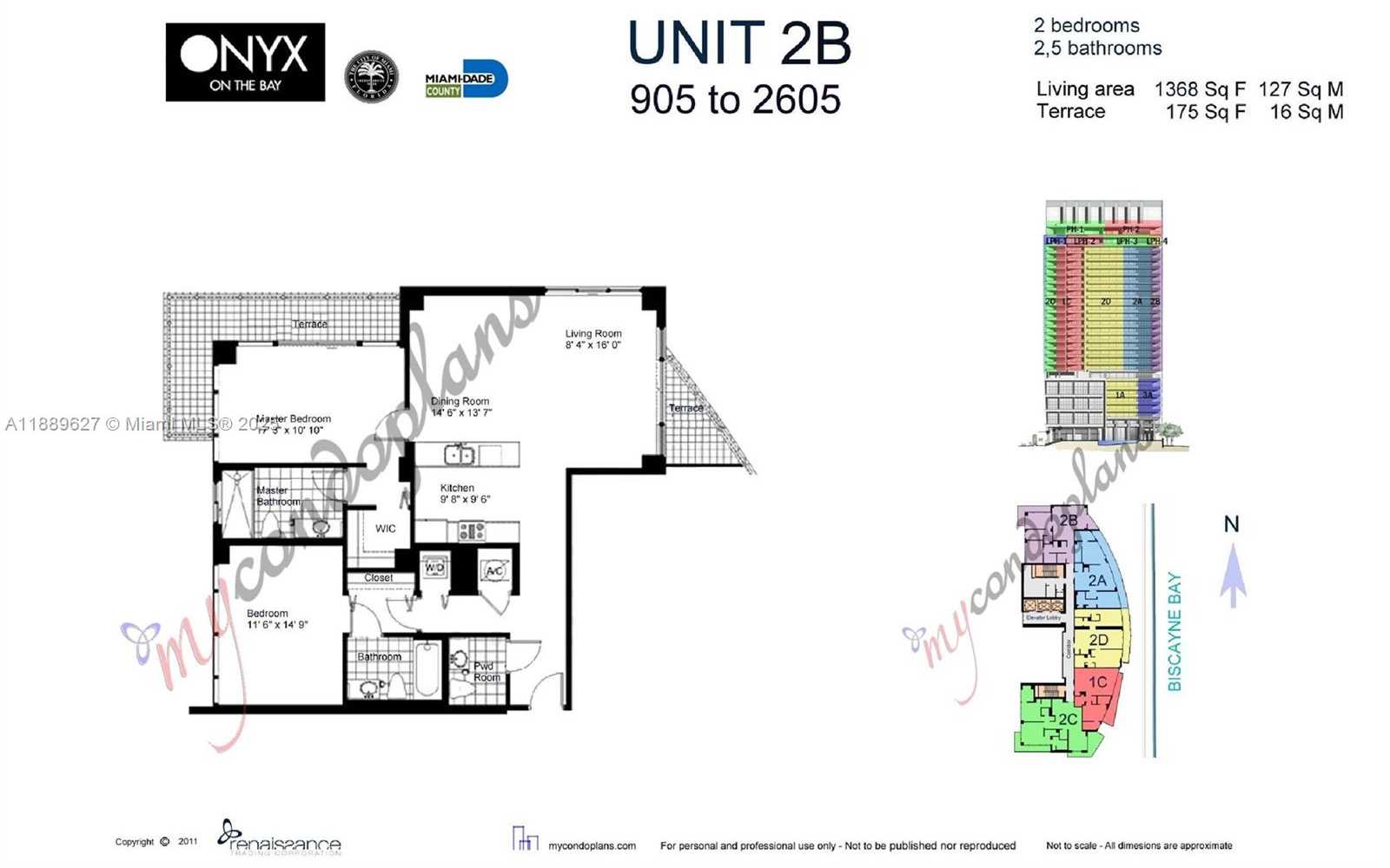 Small Image of 665 NORTH EAST 25TH ST #2005, Miami Number 71