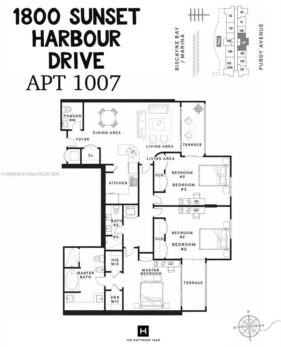 Small Image of 1800 SUNSET HARBOUR DR #1007, Miami Beach Number 16