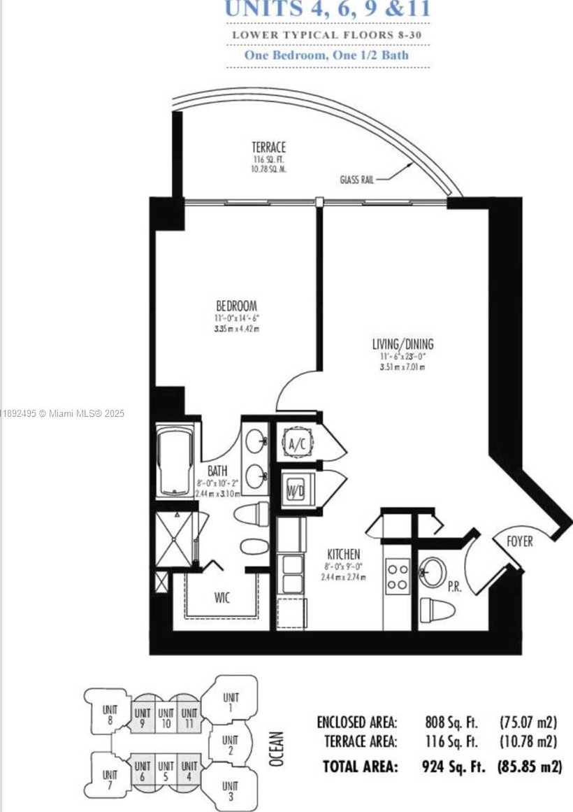 Small Image of 6365 COLLINS AVE #2711, Miami Beach Number 16