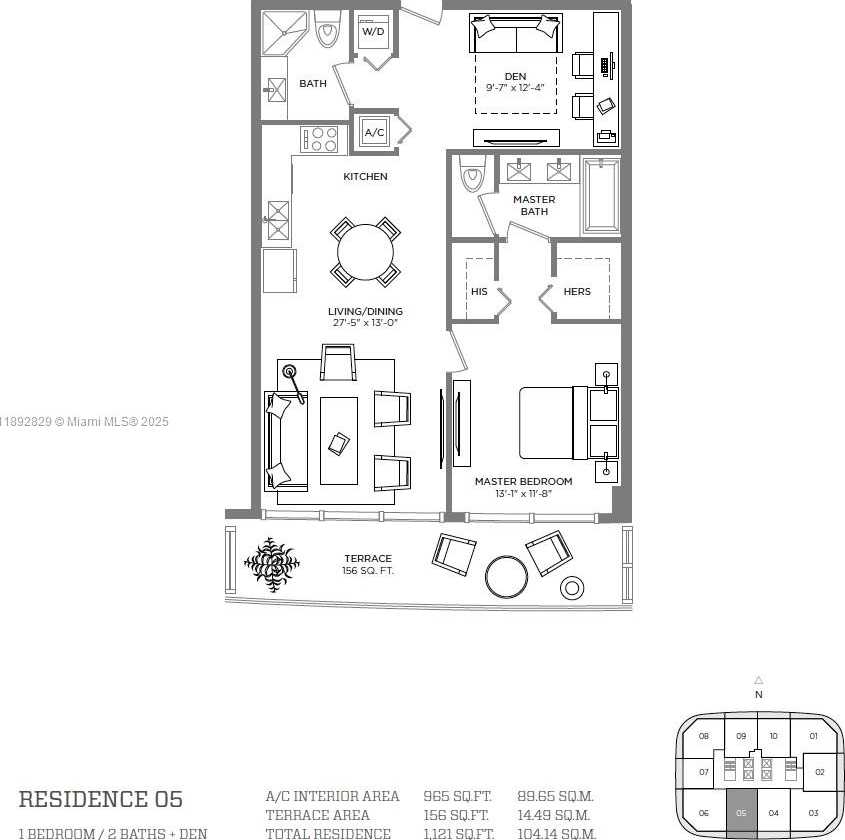 Small Image of 55 SOUTH WEST 9TH ST #3205, Miami Number 22