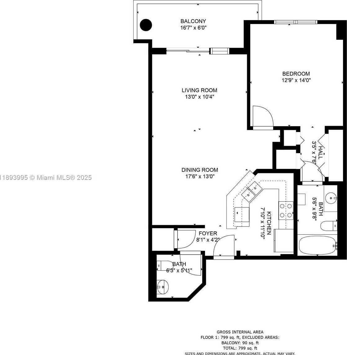 Small Image of 801 BRICKELL KEY BLVD #1606, Miami Number 21