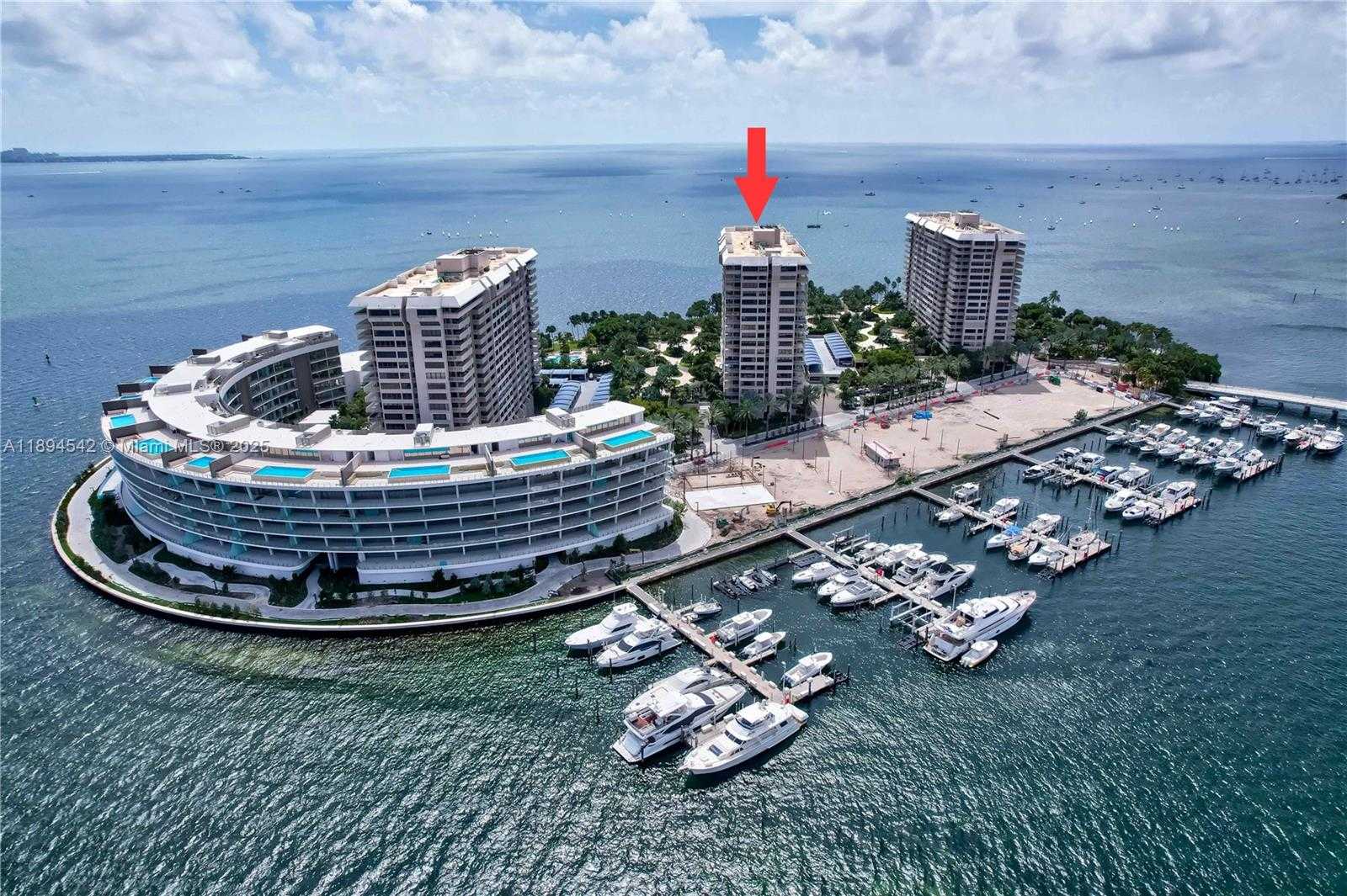 Small Image of 2 GROVE ISLE DR #B1210, Miami Number 61