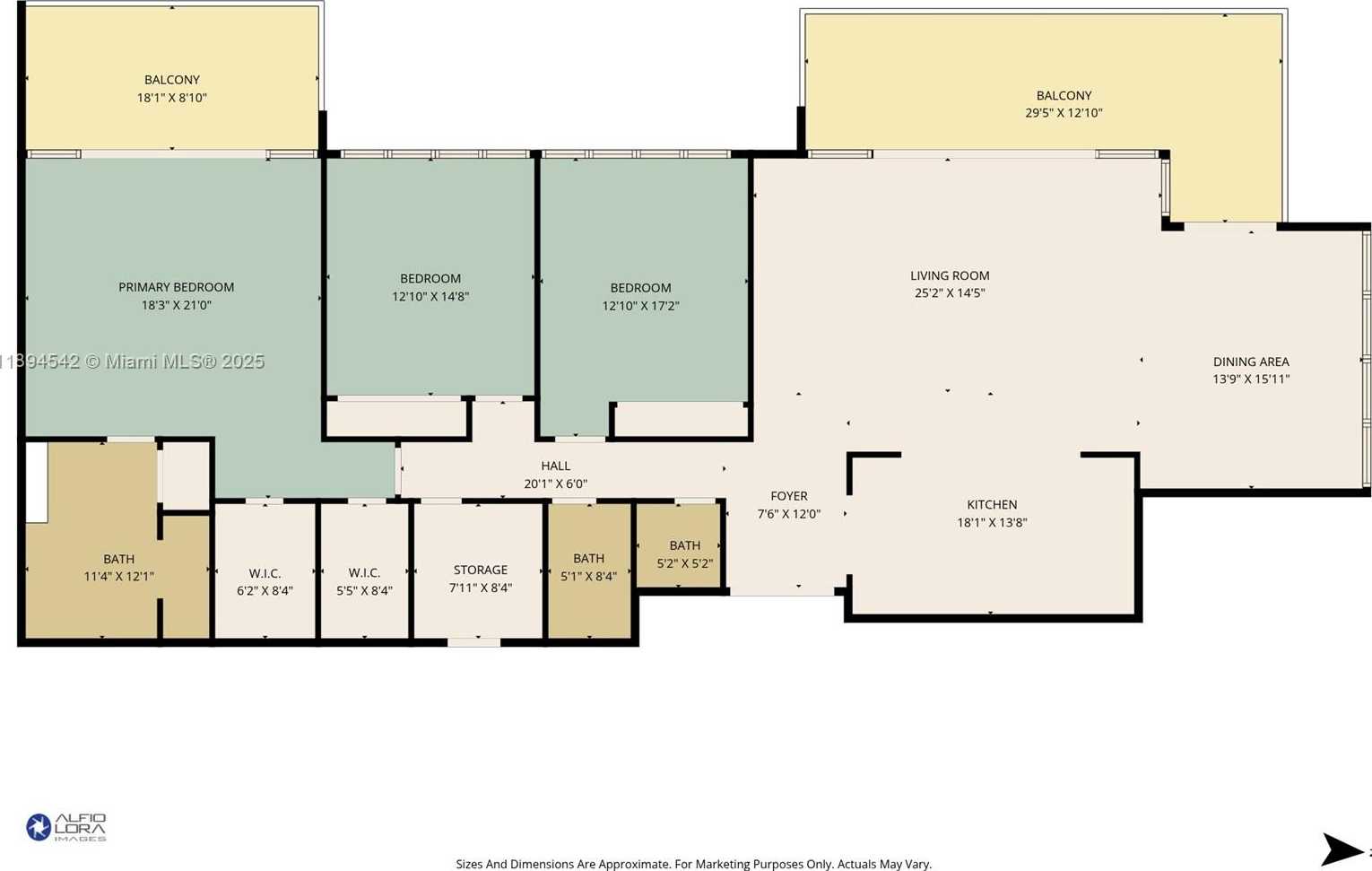 Small Image of 2 GROVE ISLE DR #B1210, Miami Number 71