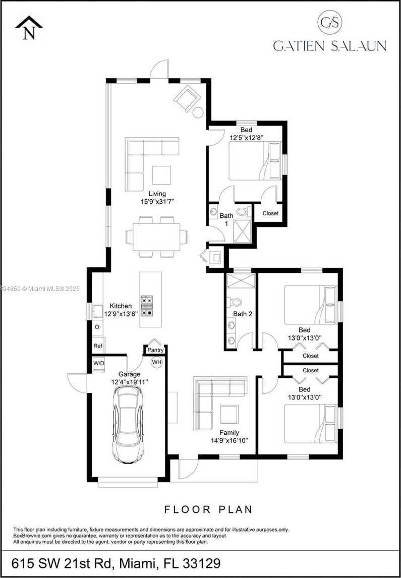 Small Image of 615 SOUTH WEST 21ST RD, Miami Number 21