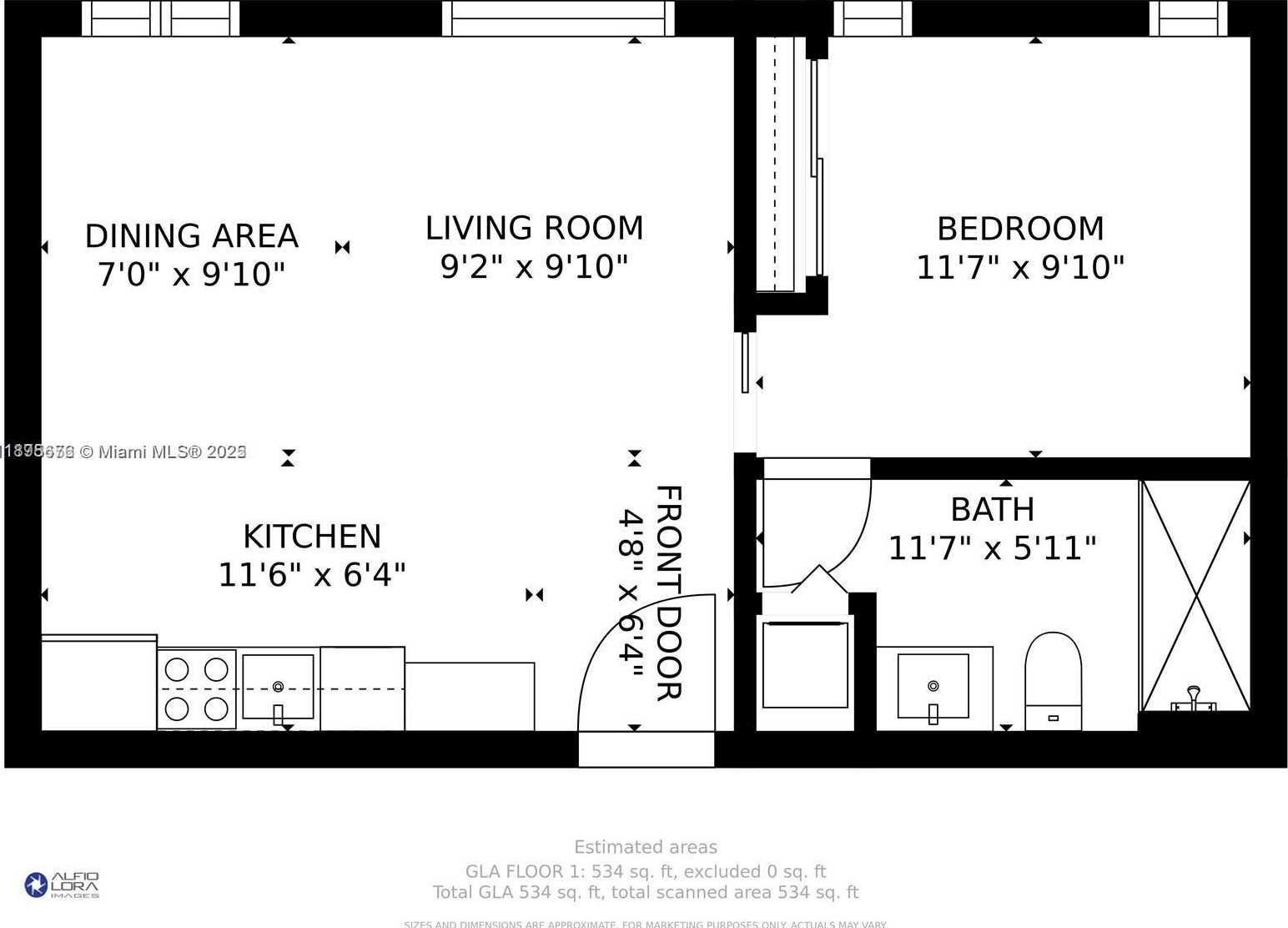 Small Image of 1560 MERIDIAN AVE #202, Miami Beach Number 10