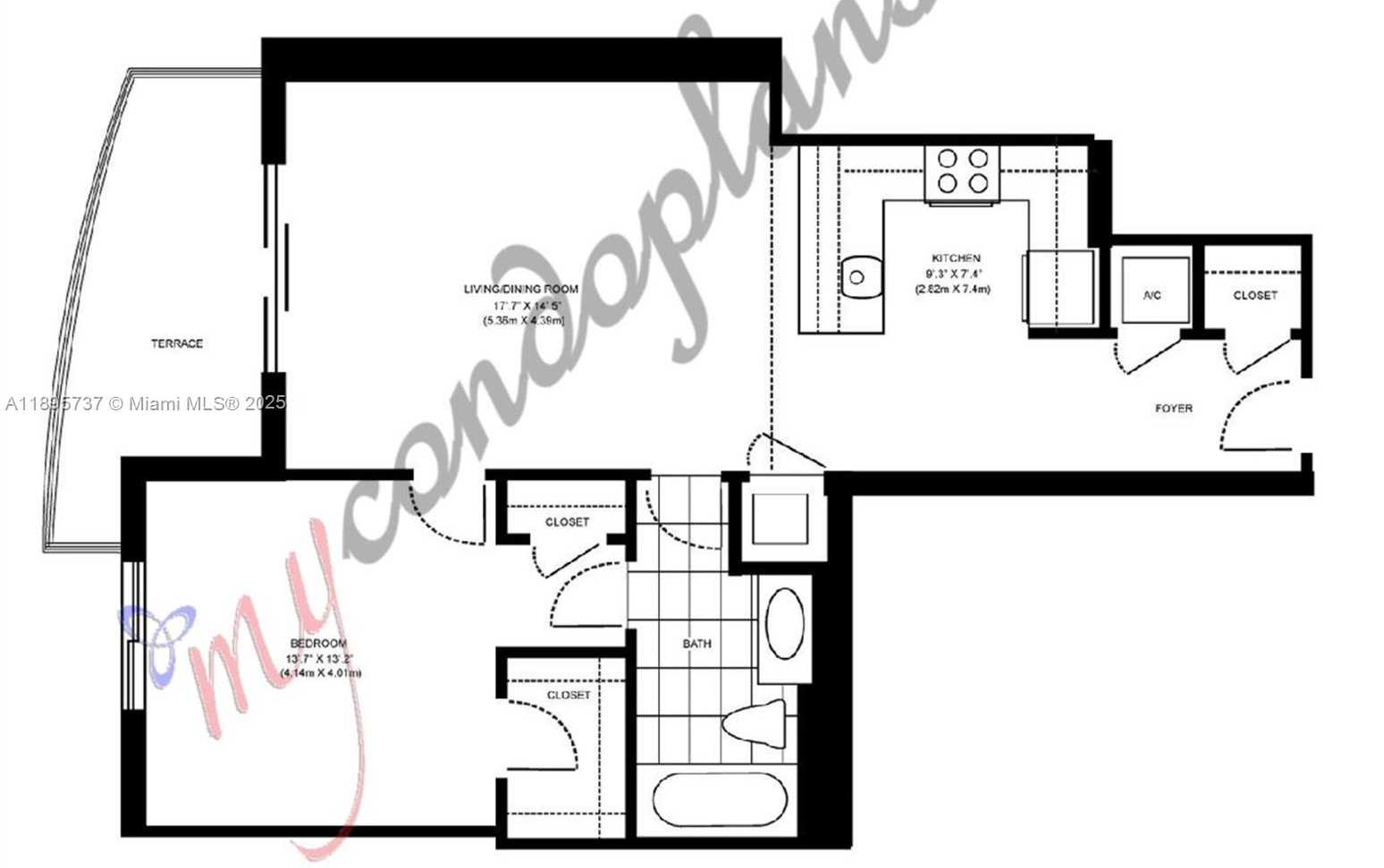 Small Image of 1060 BRICKELL AVE #2413, Miami Number 15