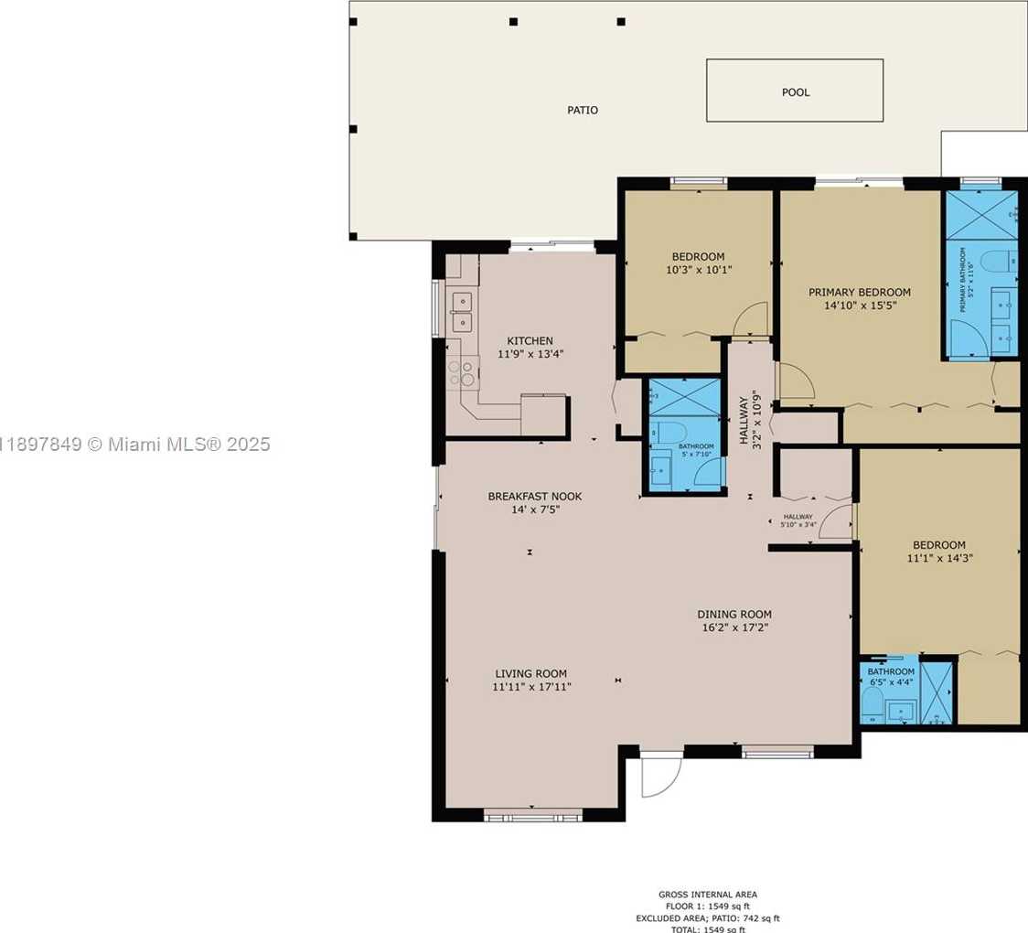 Small Image of 14519 SOUTH WEST 139TH AVE CIR E, Miami Number 4
