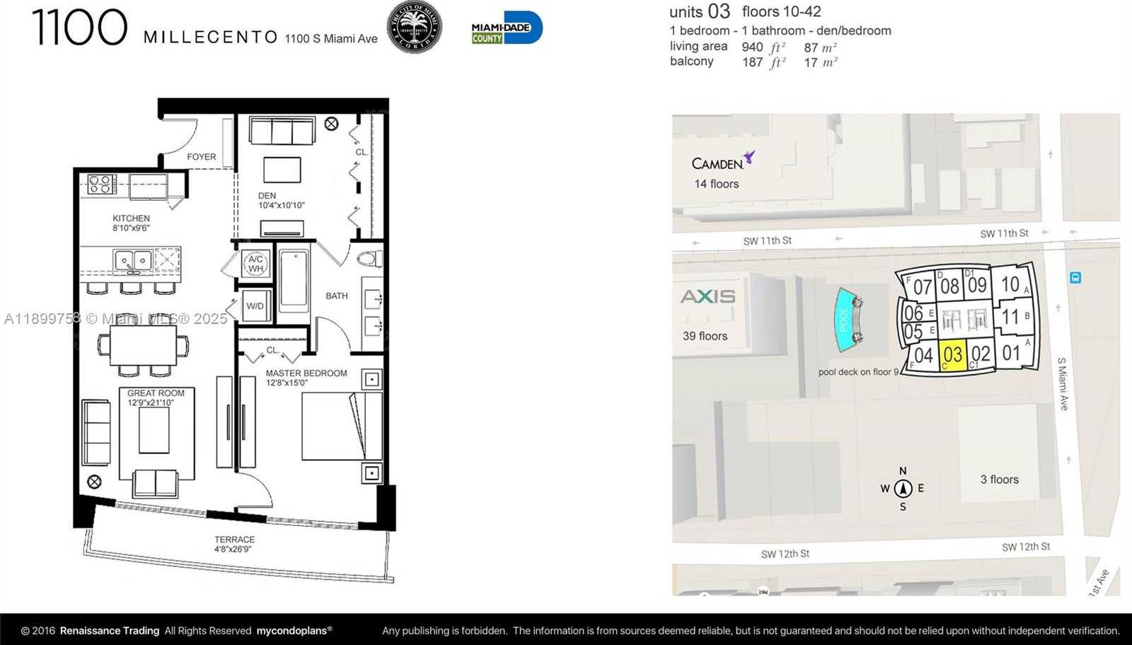 Small Image of 1100 SOUTH MIAMI AVE #2303, Miami Number 18