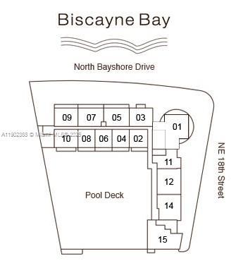 Small Image of 1800 NORTH BAYSHORE DR #3908, Miami Number 41