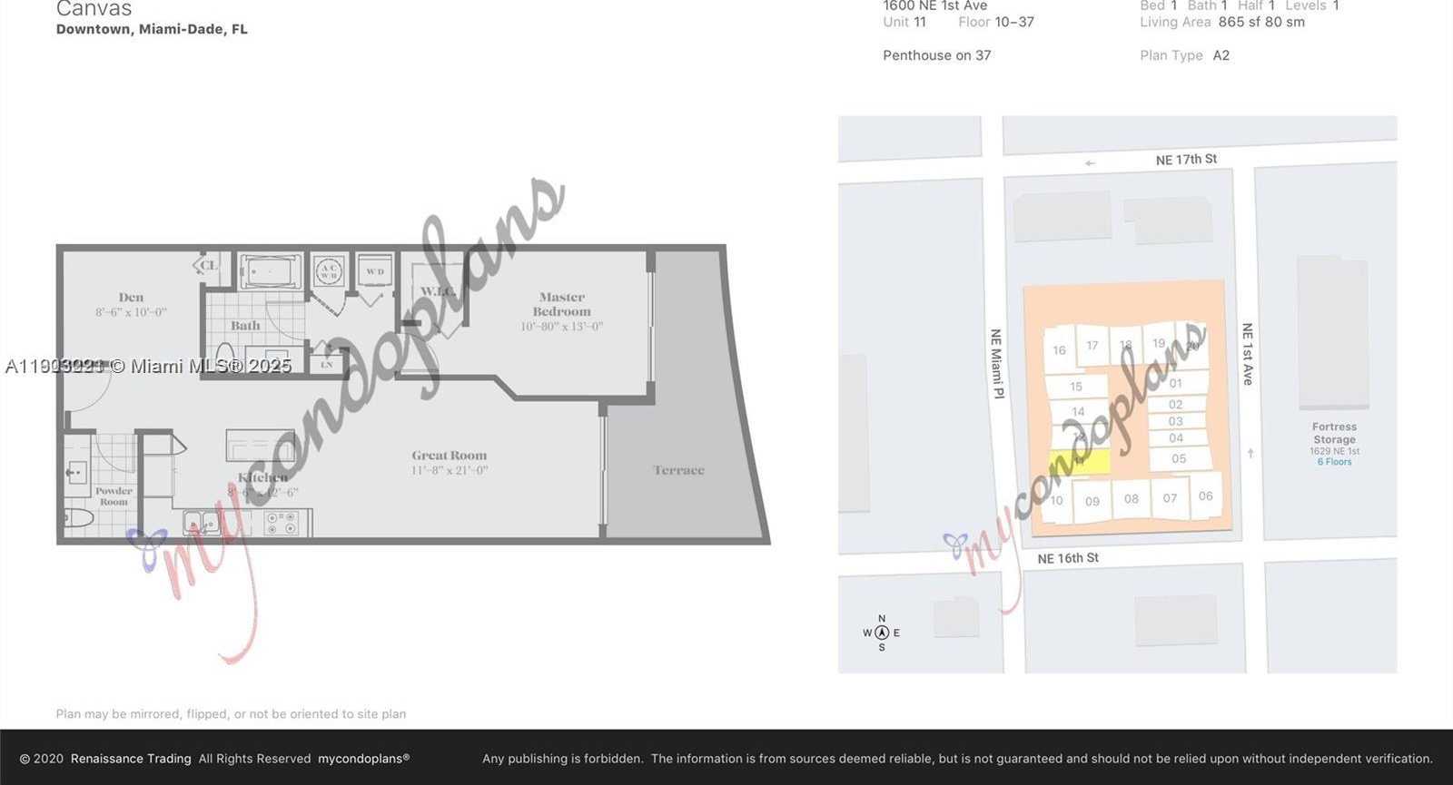 Small Image of 1600 NORTH EAST 1ST AVE #1611, Miami Number 27