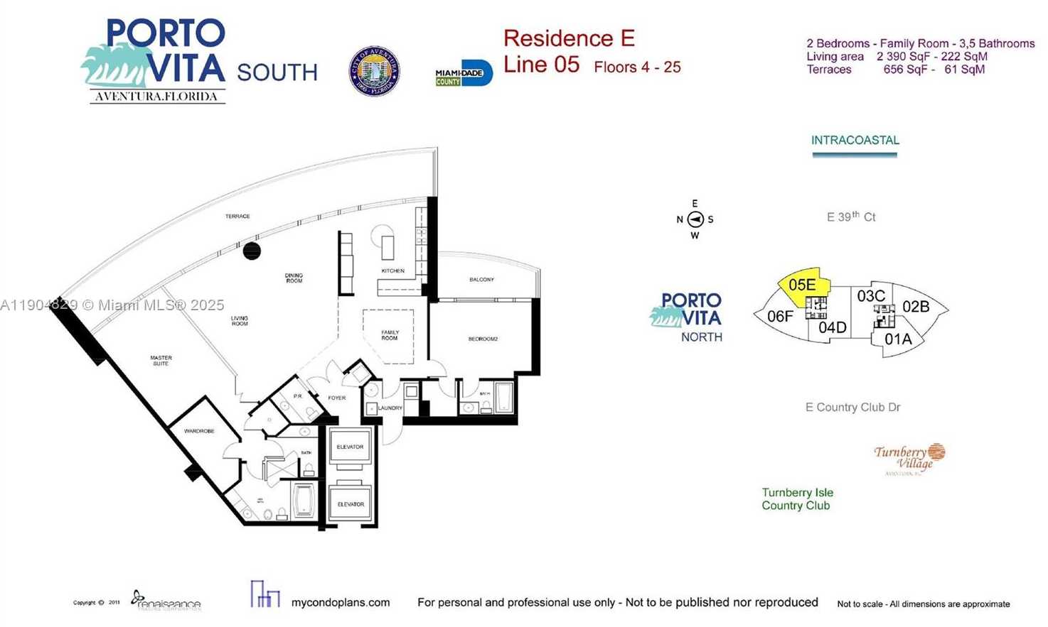 Small Image of 19955 NORTH EAST 38TH CT #1205, Aventura Number 30