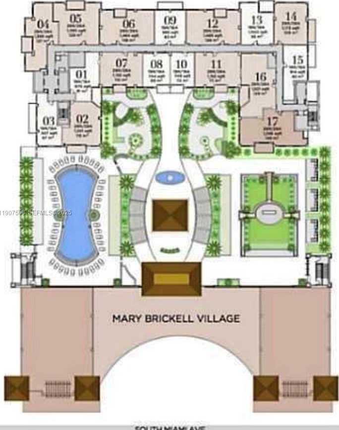 Small Image of 999 SOUTH WEST 1ST AVE #1407, Miami Number 6