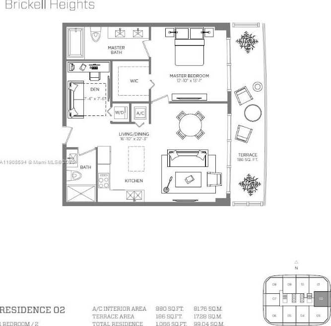 Small Image of 45 SOUTH WEST 9 ST #1402, Miami Number 7