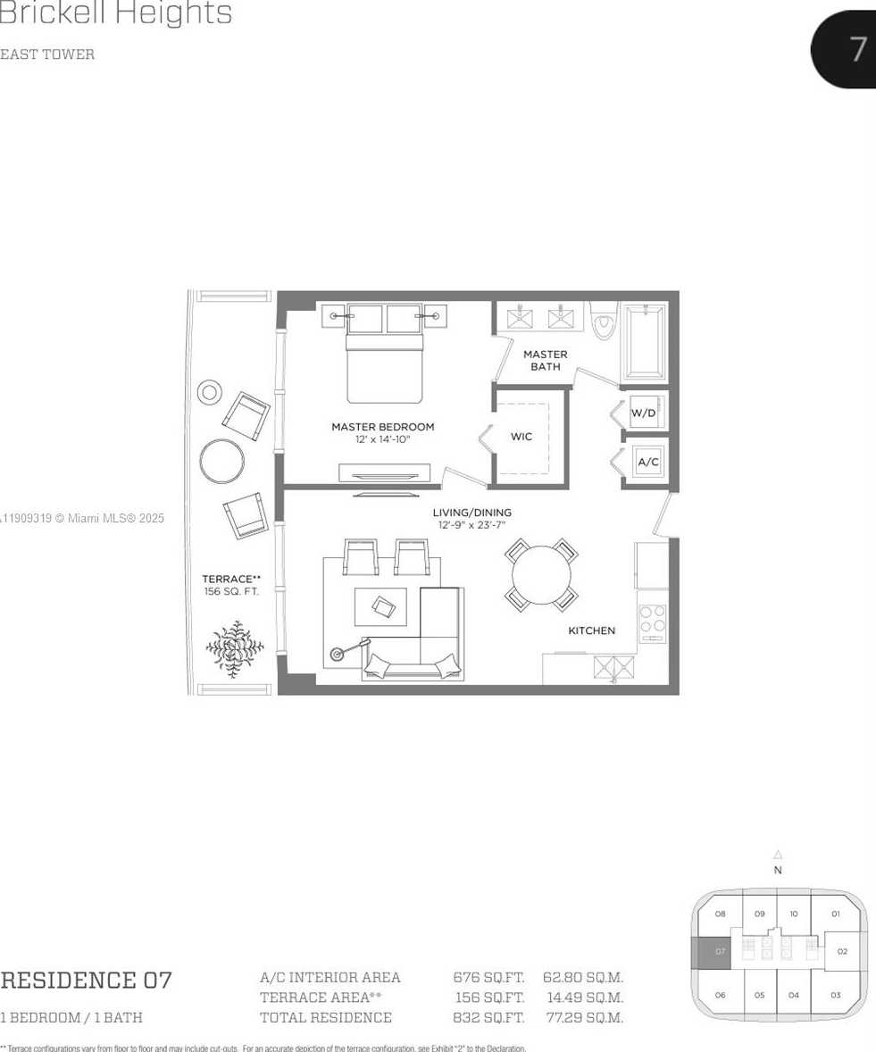 Small Image of 45 SOUTH WEST 9TH ST #2207, Miami Number 18