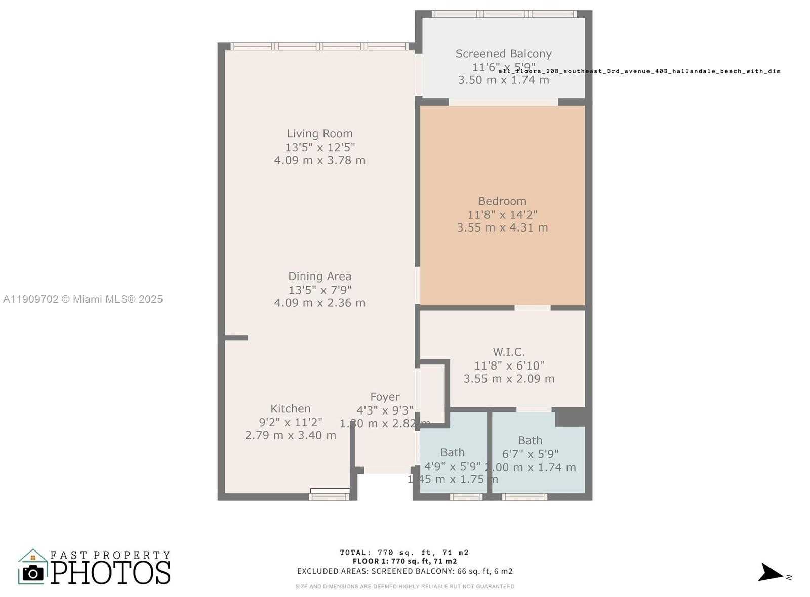 Small Image of 215 SOUTH EAST 3RD AVE #403C, Hallandale Beach Number 3