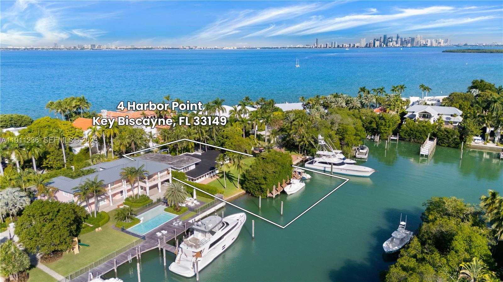 Small Image of 4 HARBOR PT, Key Biscayne Number 28