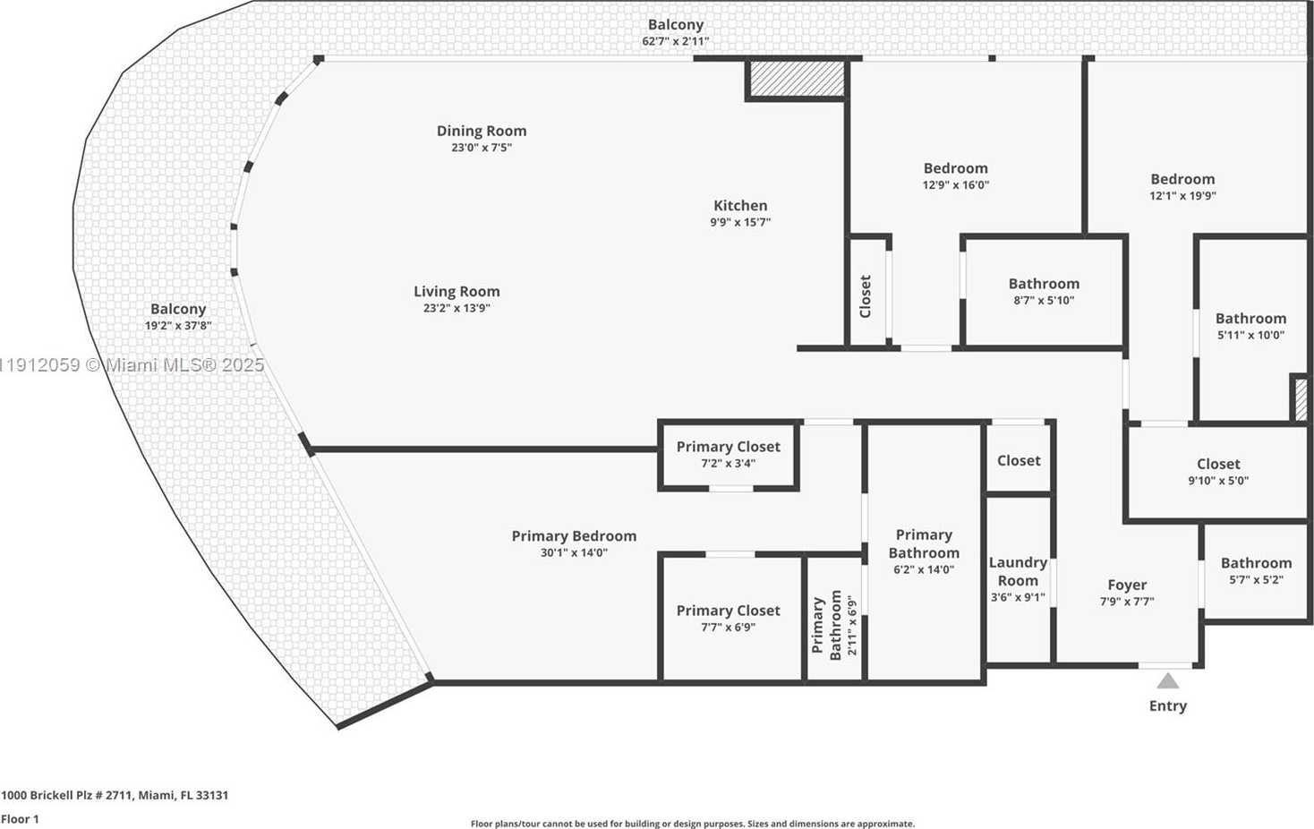 Small Image of 1000 BRICKELL PLZ #3002, Miami Number 57