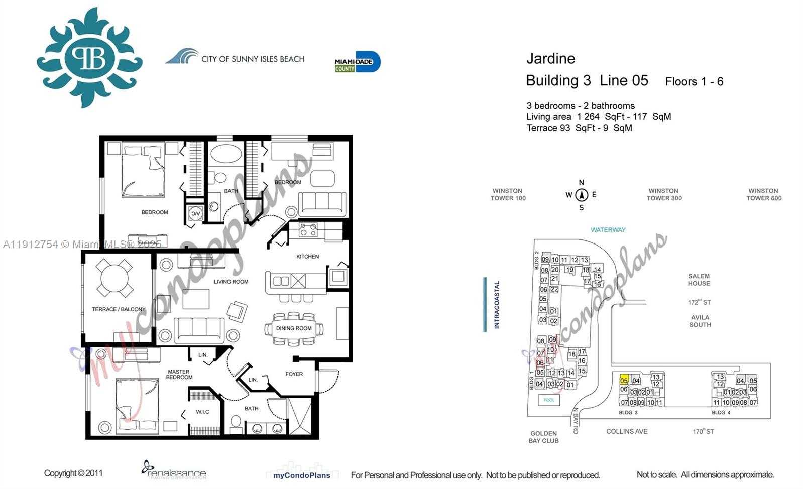 Small Image of 17125 NORTH BAY RD #3105, Sunny Isles Beach Number 9
