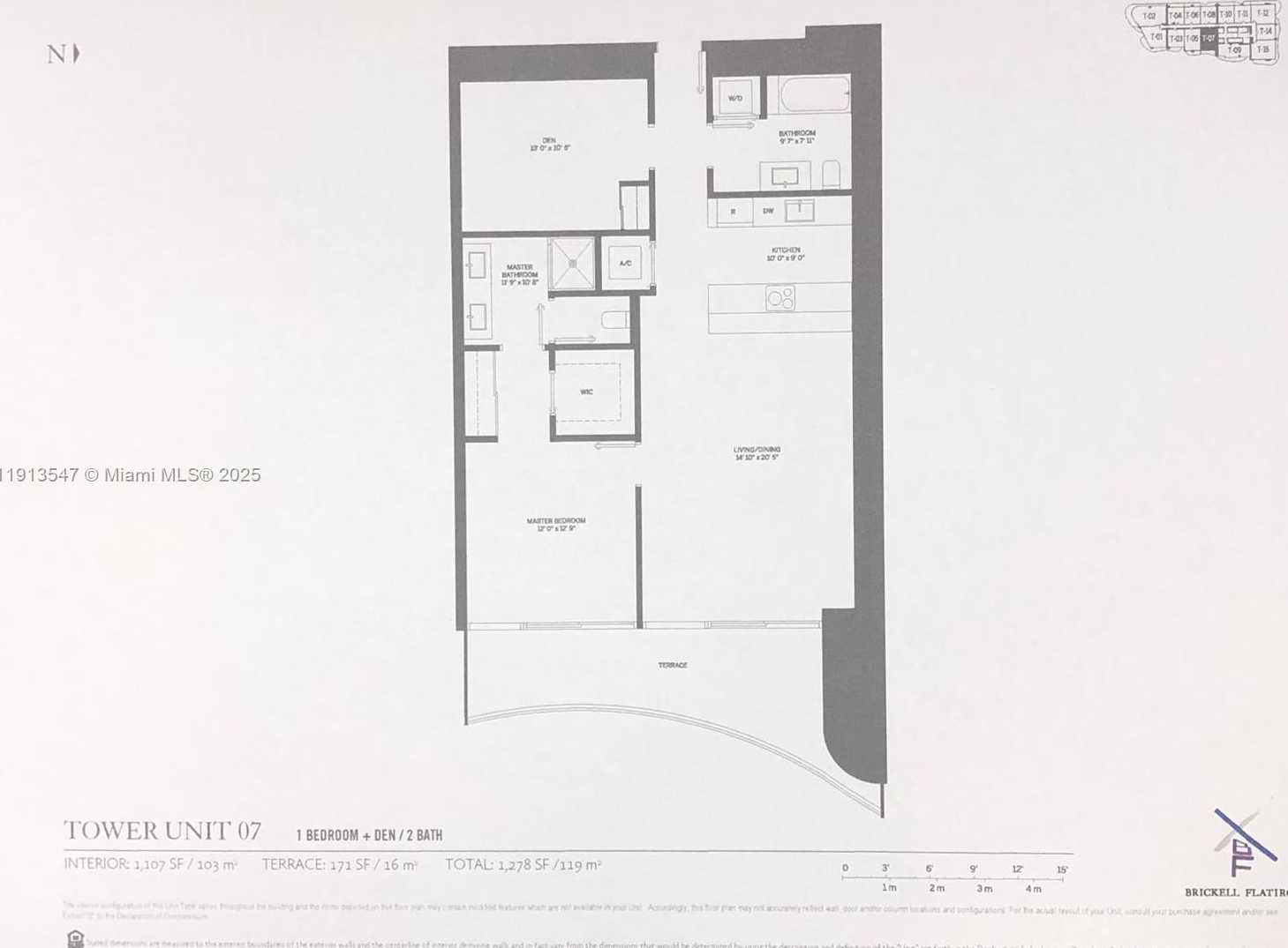 Small Image of 1000 BRICKELL PLAZA #3907, Miami Number 12