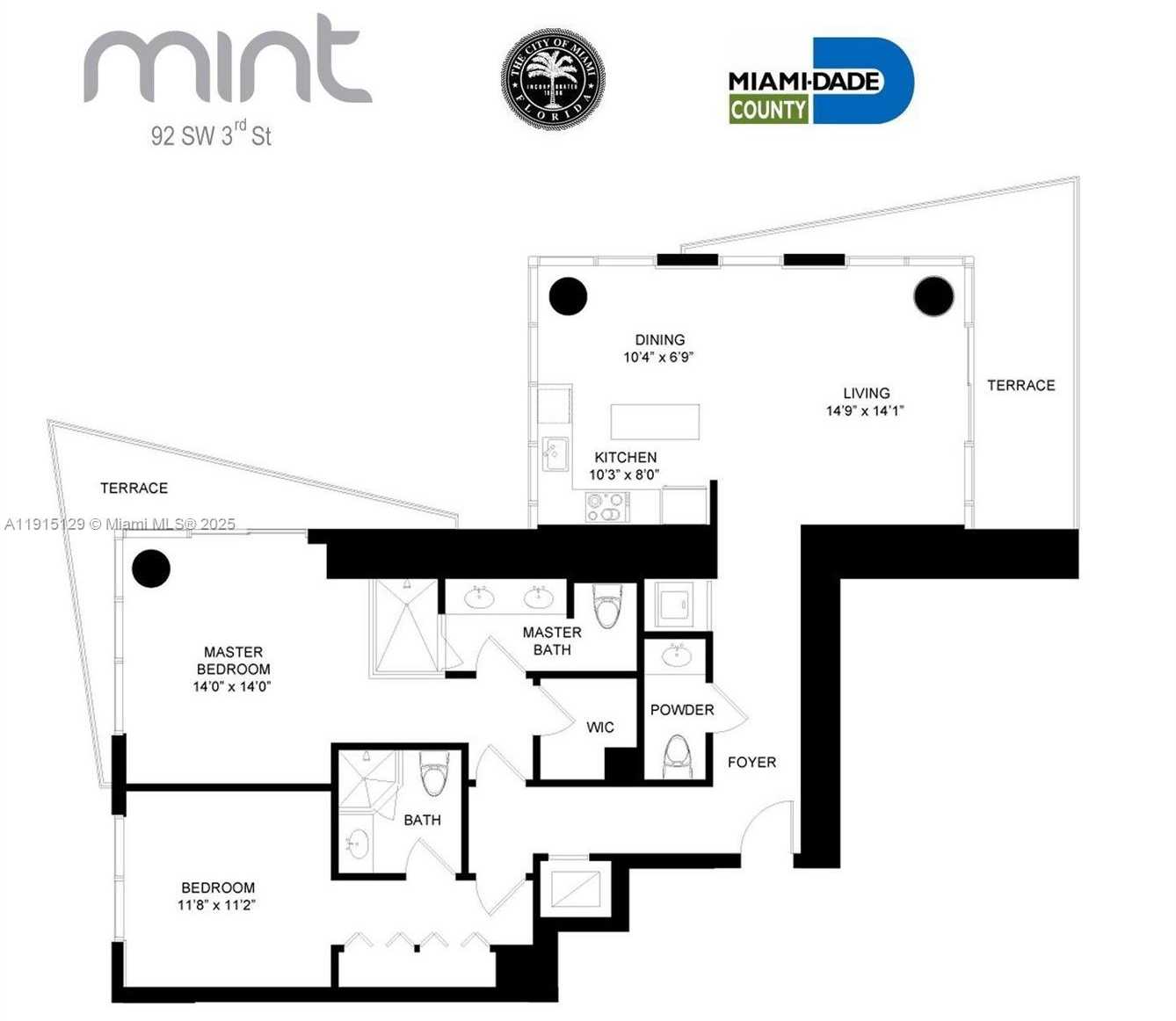 Small Image of 92 SOUTH WEST 3RD ST #4510, Miami Number 32