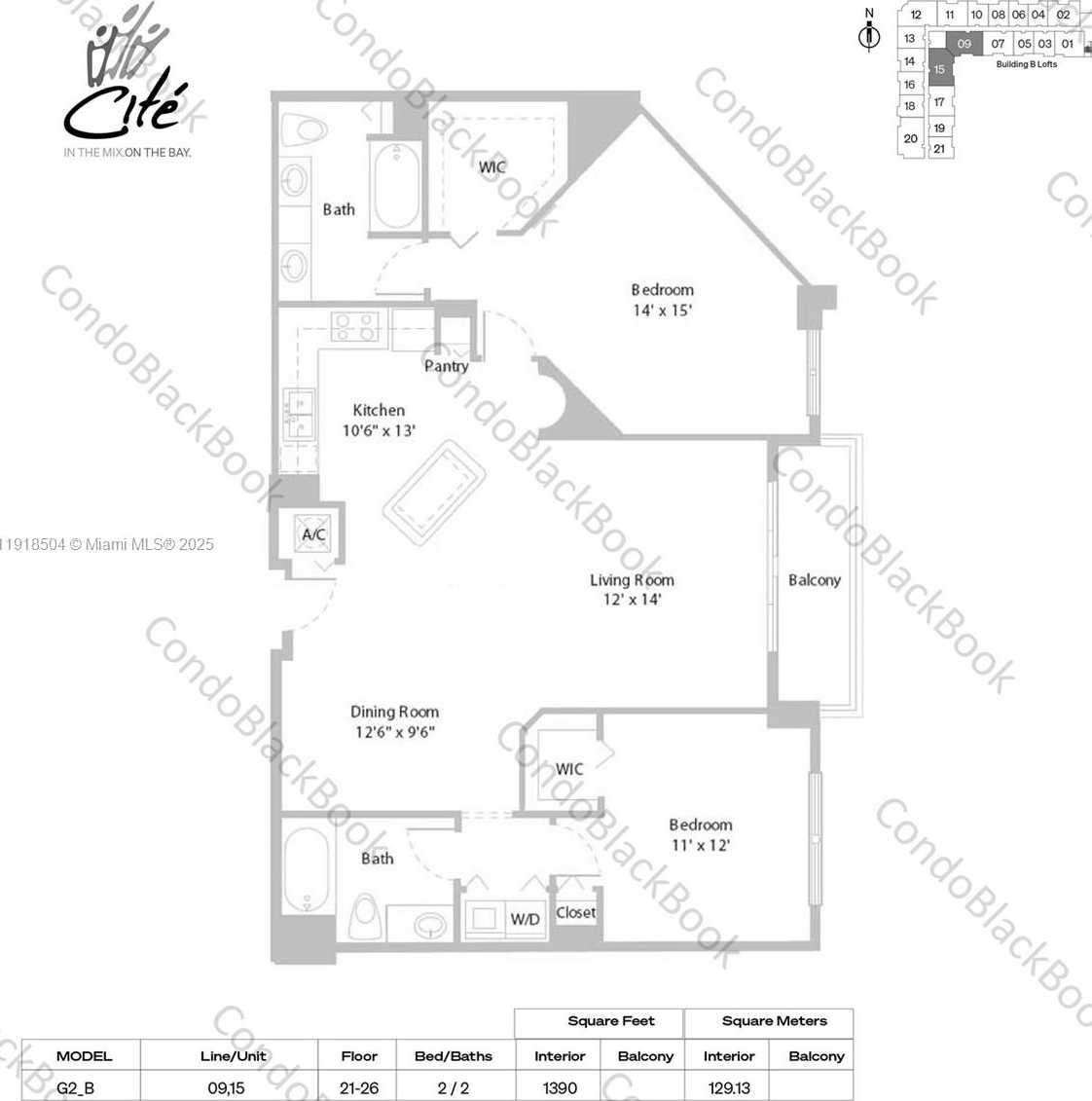Small Image of 2001 BISCAYNE BLVD #2409, Miami Number 22