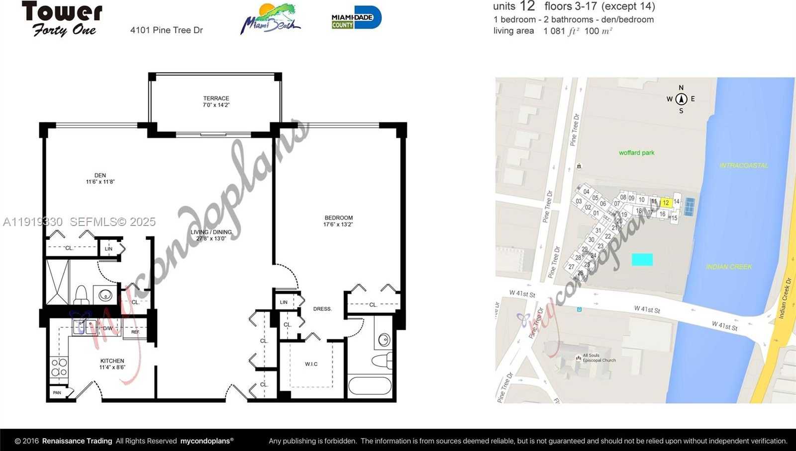 Small Image of 4101 PINE TREE DR #1112, Miami Beach Number 34