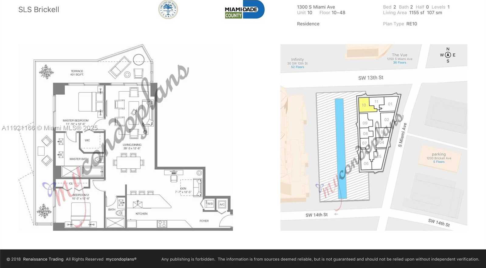 Small Image of 1300 SOUTH MIAMI #3010, Miami Number 15