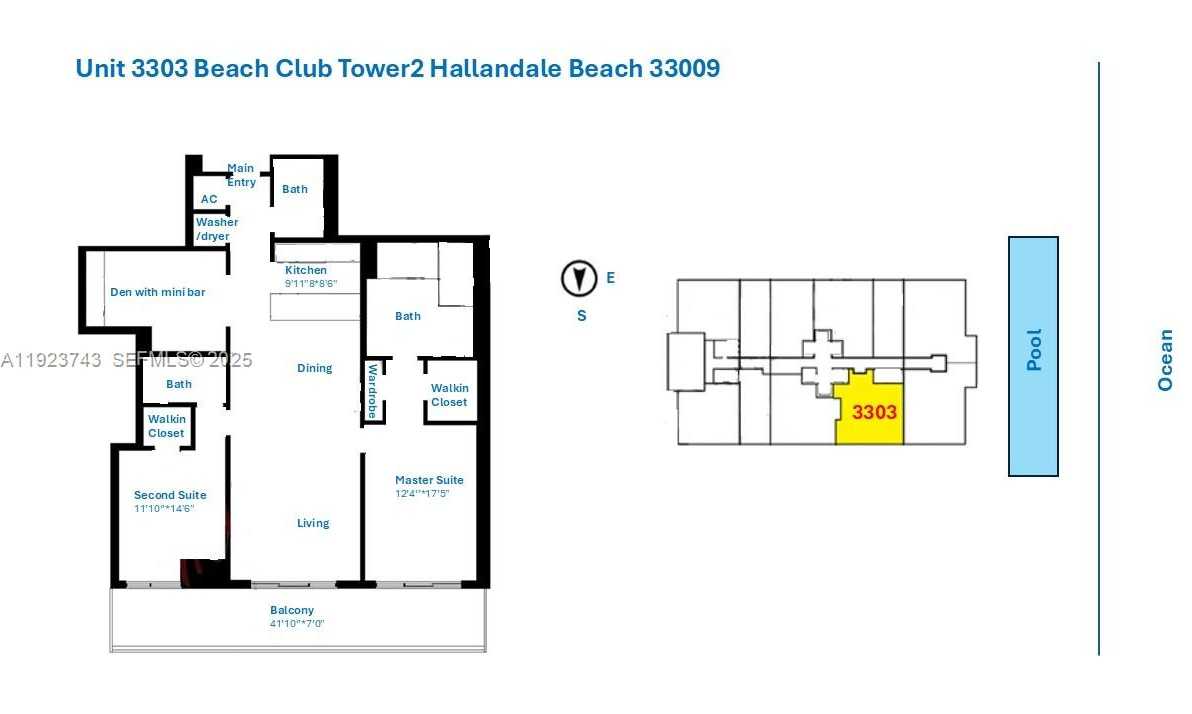 Small Image of 1830 SOUTH OCEAN DR #3303, Hallandale Beach Number 33
