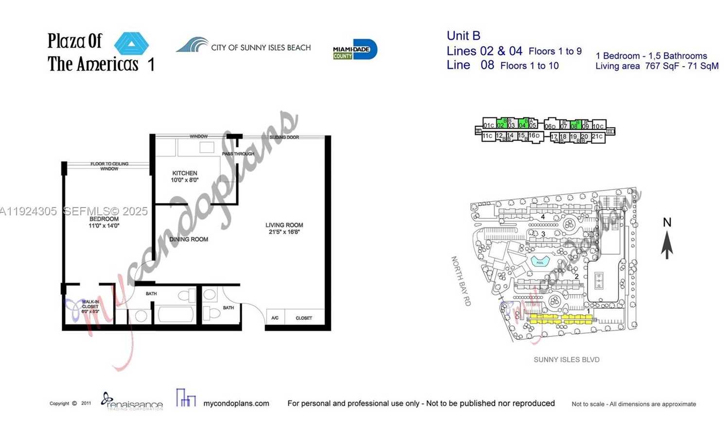 Small Image of 16909 NORTH BAY RD #504, Sunny Isles Beach Number 18