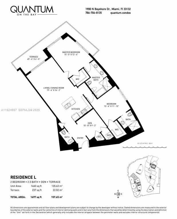 Small Image of 1900 NORTH BAYSHORE DR #2615, Miami Number 13