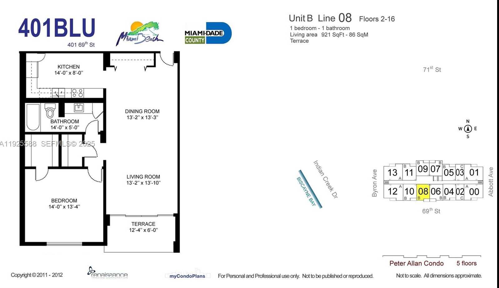 Small Image of 401 69TH ST #1408, Miami Beach Number 23