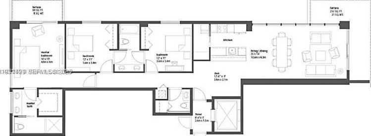 Small Image of 600 NORTH EAST 27TH ST #2001, Miami Number 18