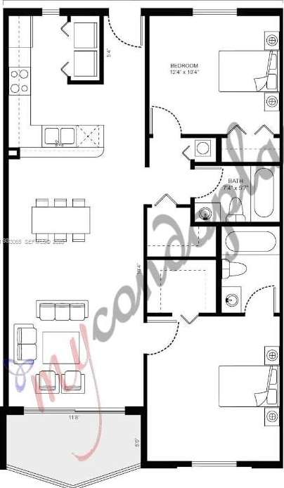 Small Image of 1401 BAY RD #304, Miami Beach Number 2