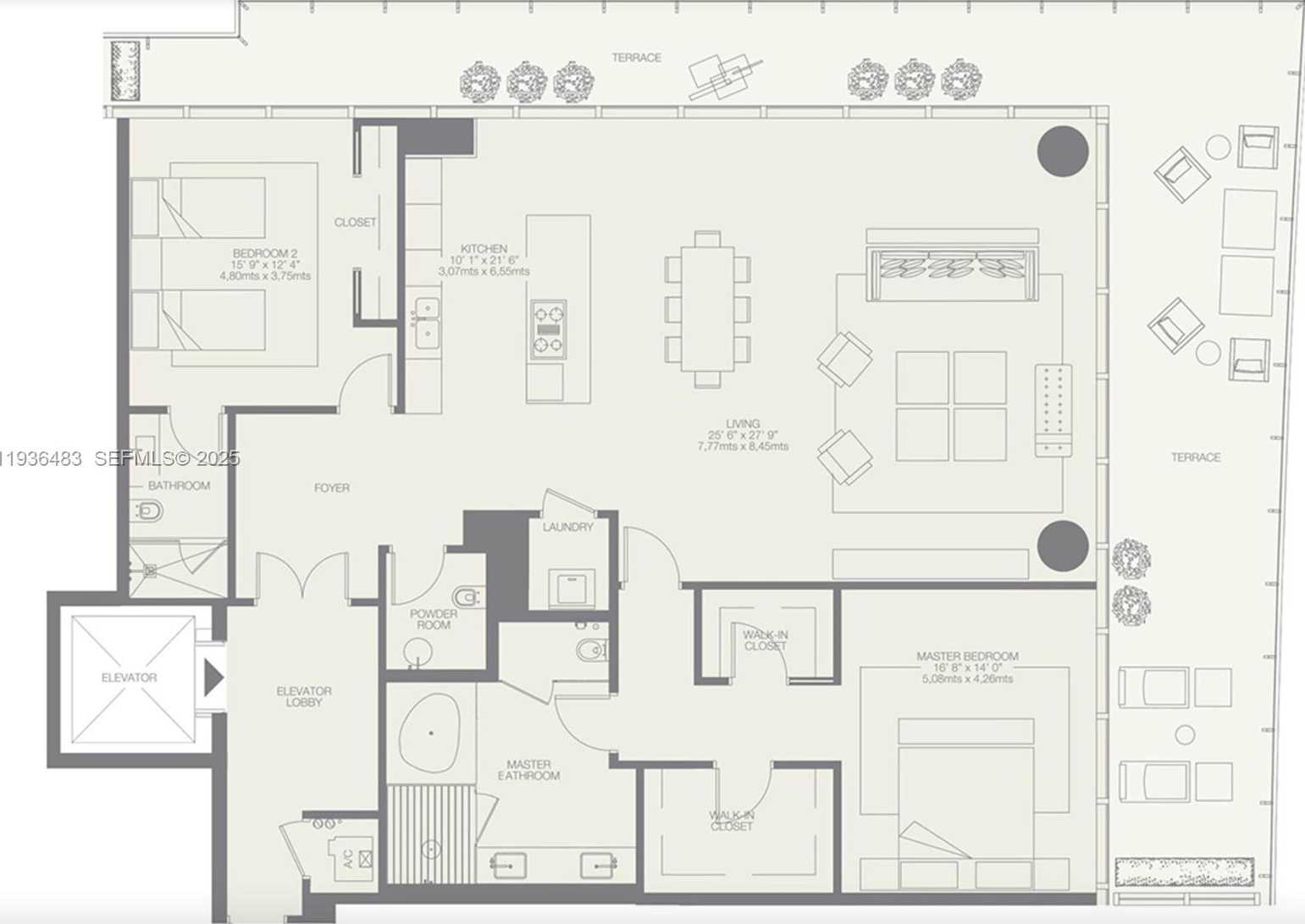 Small Image of 10201 COLLINS AVE #311, Bal Harbour Number 18